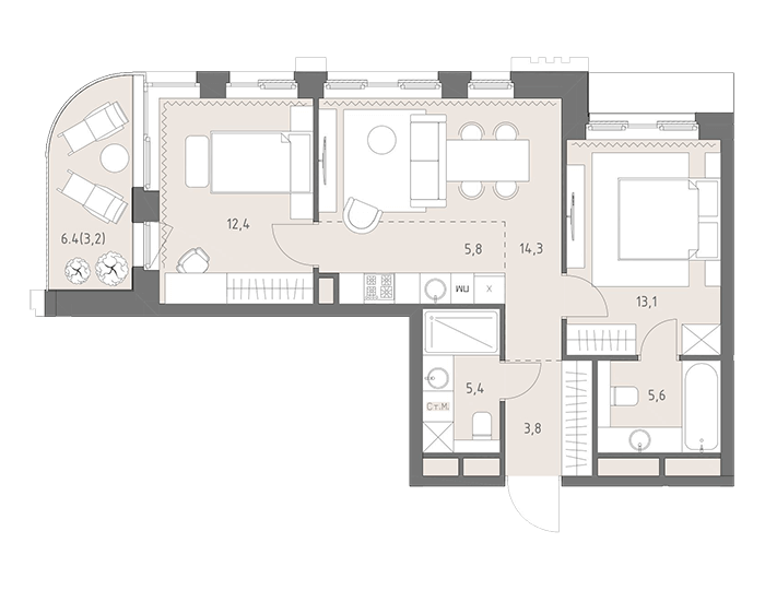 ЖК Родина Парк, Москва | Купить квартиру премиум-класса в жилом комплексе «Родина Парк» на Верейской